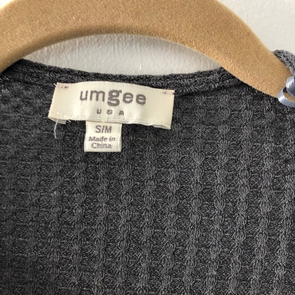 UMGEE Women's Waffle Knit Open Front Cardigan kimono - Picture 2 of 9